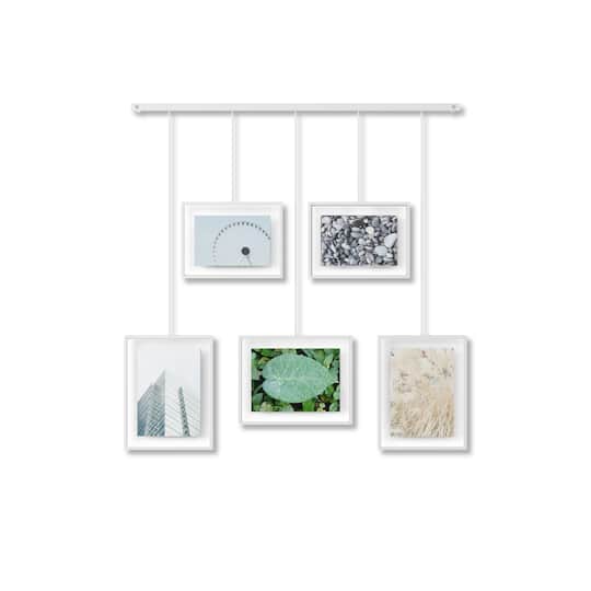Umbra White Exhibit Gallery Picture Frame Set